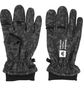 Rękawiczki MIKADO Softshell Camo UMR-25BC-XL XL Szaro-czarny