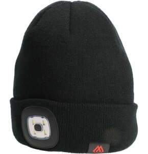 Czapka zimowa MIKADO LED Beanie Czarny