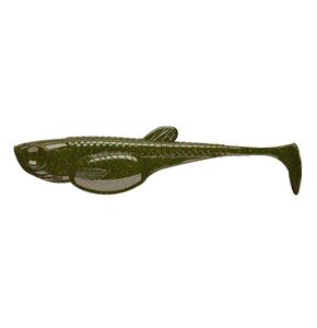 Przynęta LIBRA LURES Embrion Shad 2” (5 cm) Motor Oil Green