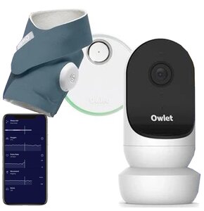 Niania elektroniczna OWLET Cam 2 + monitor oddechu Granatowy