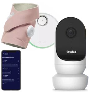 Niania elektroniczna OWLET Cam 2 + monitor oddechu Różowy