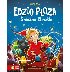 Książka Edzio Płoza i Śnieżne Binokle Marcin Malec (twarda okładka)