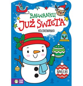 Kolorowanka Bałwanku, już święta (miękka okładka)