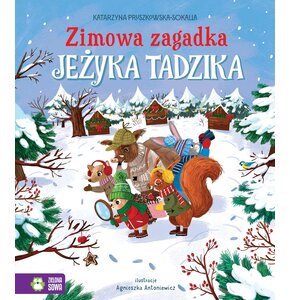 Książka Zimowa zagadka jeżyka Tadzika Katarzyna Pruszkowska-Sokalla (twarda okładka)