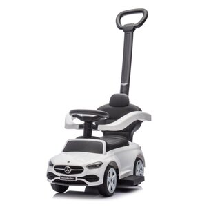 Jeździk MILLY MALLY Mercedes Benz C-Class Biały rączka