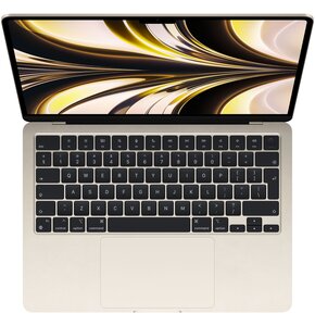 Laptop APPLE MacBook Air 2024 13.6" Retina M2 16GB RAM 256GB SSD macOS Księżycowa poświata