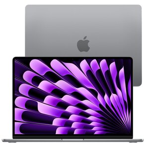 Laptop APPLE MacBook Air 2024 15.3" Retina M3 24GB RAM 512GB SSD macOS Gwiezdna szarość