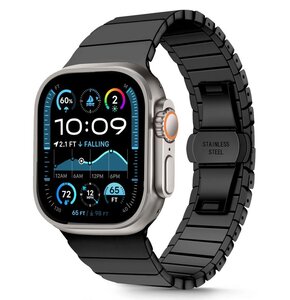Pasek TECH-PROTECT Linkband do Apple Watch 6/7/8/9/10/SE/Ultra 1/2 (44/45/46/49mm) Czarny