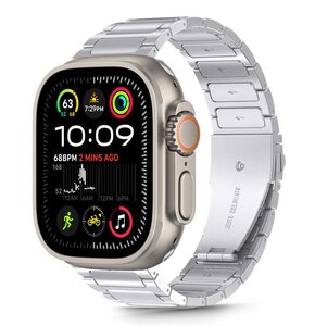 Pasek TECH-PROTECT Stainless Classic do Apple Watch 4/5/6/7/8/9/SE/Ultra (42/44/45/49mm) Srebrny