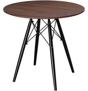 Stolik kawowy EHOKERY Paris Black DTW 80 cm Jesion