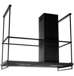 Okap AKPO WK-9 Lungo 150 Czarny mat 471.3m3/h 65dB klasa B