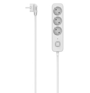Listwa HAMA Schuko 3GN (1.4m) Biały