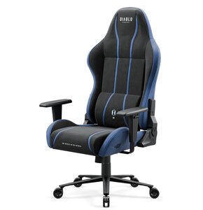 Fotel DIABLO CHAIRS X-One 2.0 Normal Size Czarno-niebieski