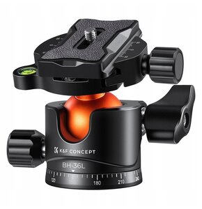 Głowica kulowa K&F CONCEPT KF31.044v1 Czarny