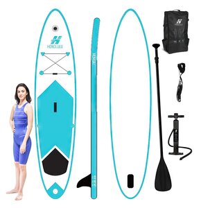 Deska SUP XQMAX Honolulu 320 x 76 x 15 cm Niebieski