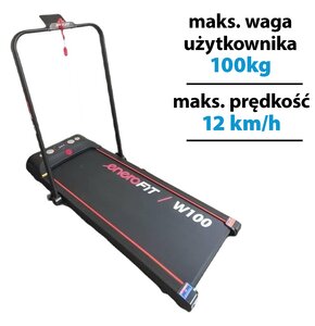 Bieżnia elektryczna ENERO FIT W100 552W 12km/h