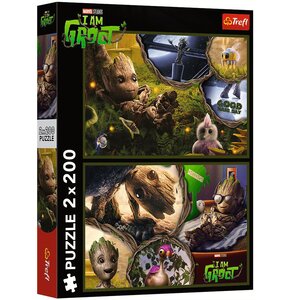 Puzzle TREFL Marvel Groot 13315 (400 elementów)