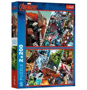 Puzzle TREFL Avengers Obrońcy świata 13318 (400 elementów)