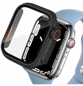 Etui TECH-PROTECT Defense360 do Apple Watch 10 (46mm) Czarno-pomarańczowy