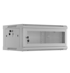 Szafa RACK LANBERG 19" 4U WF01-6404-23S 600 x 450 mm, Wisząca Szary