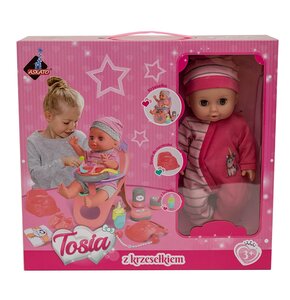 Lalka ASKATO Tosia z krzesełkiem 126296