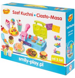 Masa plastyczna SMILY PLAY Ciasto-masa Szef Kuchni SP84953