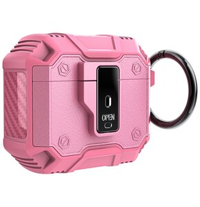 Etui na słuchawki BELINE Click Cover do APPLE AirPods 4 Różowy