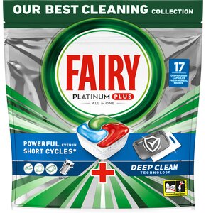 Kapsułki do zmywarki FAIRY Platinum Plus All in One - 17 szt.
