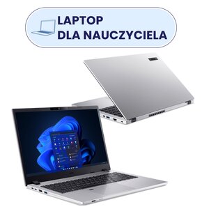 Laptop ACER TravelMate P2 15 TMP215-55-TCO 15.6" IPS Core 5-120U 16GB RAM 512GB SSD Windows 11 Professional