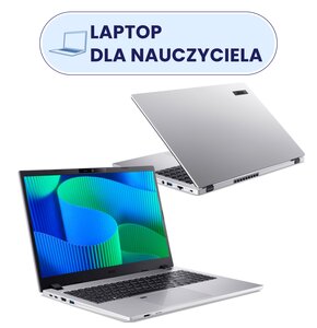 Laptop ACER TravelMate P2 15 TMP215-55-TCO 15.6" IPS Core 5-120U 16GB RAM 512GB SSD Windows 11 Professional
