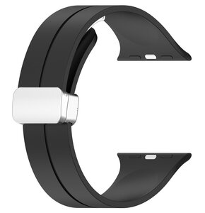 Pasek LUNA A00283 do Apple Watch 3/4/5/6/7/8/9/SE (38/40/41 mm) Czarny