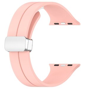 Pasek LUNA A00287 do Apple Watch 3/4/5/6/7/8/9/SE (38/40/41 mm) Różowy