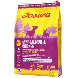 Karma dla psa JOSERA Mini Łosoś z kurczakiem 10 kg