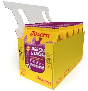 Karma dla psa JOSERA Mini Łosoś z kurczakiem 5 x 900 g
