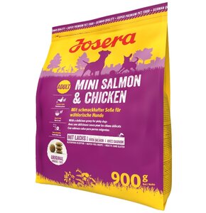 Karma dla psa JOSERA Mini Łosoś z kurczakiem 900 g