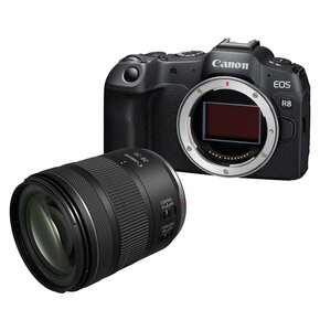 Aparat bezlusterkowy CANON EOS R8 Body, Full Frame, 24.2Mpix, 4K60p + Obiektyw CANON RF 28-70mm f/2.8 IS STM