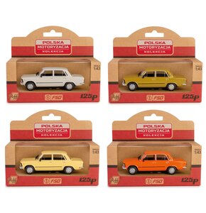 Samochód DAFFI Kolekcja Polskiej Motoryzacji Fiat 125p MR K-618 (1 samochód)
