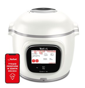 Multicooker TEFAL Cook4me Touch Pro CY943130 (Wi-Fi) z możliwością funkcjonalności AirFryera, z wbudowaną wagą oraz dostępem do ponad 1000 darmowych przepisów