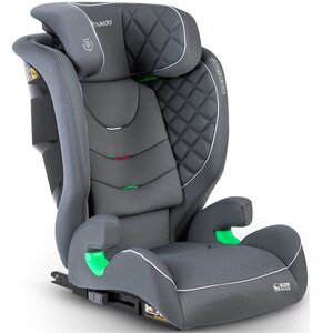 Fotelik samochodowy NUKIDO Louis i-Size 100-150 cm (15-36 kg) Szary