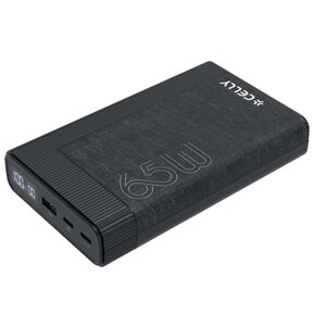 Powerbank CELLY 20000 mAh 65W Czarny