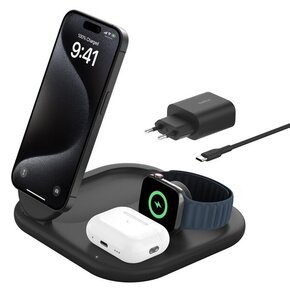 Ładowarka indukcyjna BELKIN BoostCharge WIZ029VFBK 15W Czarny