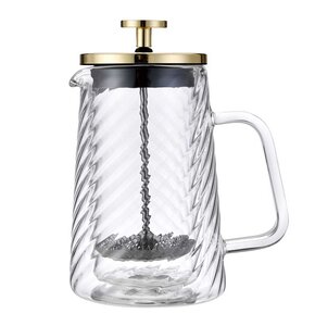 Zaparzacz KLAUSBERG KB-7765 Przeźroczysto-złoty (350 ml)
