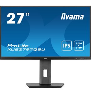 Monitor IIYAMA Prolite XUB2797QSU-B2 27" 2560x1440px IPS 100Hz 1 ms [MPRT]