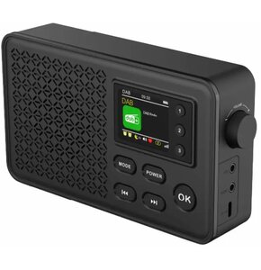 Radio DENVER DAB-57 Cyfrowe Przenośne Czarny
