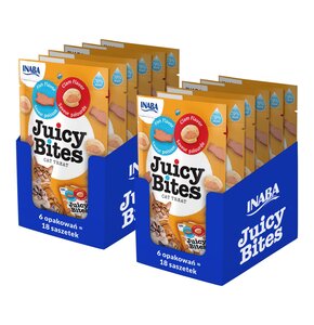 Przysmak dla kota INABA Juicy Bites Ryba i małże 36 x 11,3 g