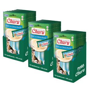 Przysmak dla psa INABA Churu Kurczak z serem 144 x 14 g