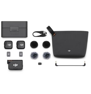 System bezprzewodowy DJI Mic Mini (2 TX + 1 RX + Etui ładujące)