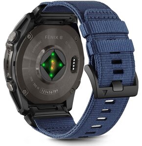 Pasek TECH-PROTECT Nylon Classic do Garmin Fenix 5X/5X Plus/6X/6X Pro/7X/8 (51 mm) Granatowy