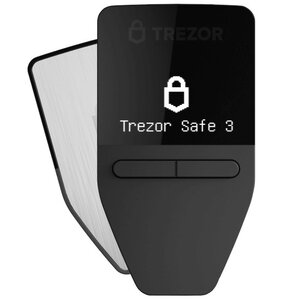 Portfel kryptowalut TREZOR Safe 3 Srebrny