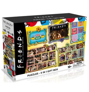 Puzzle WINNING MOVES Friends 5w1 WM01916-ML1-4 (3160 elementów)
